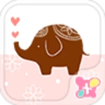 Logo of Lovely Elephant wallpaper- android Application 